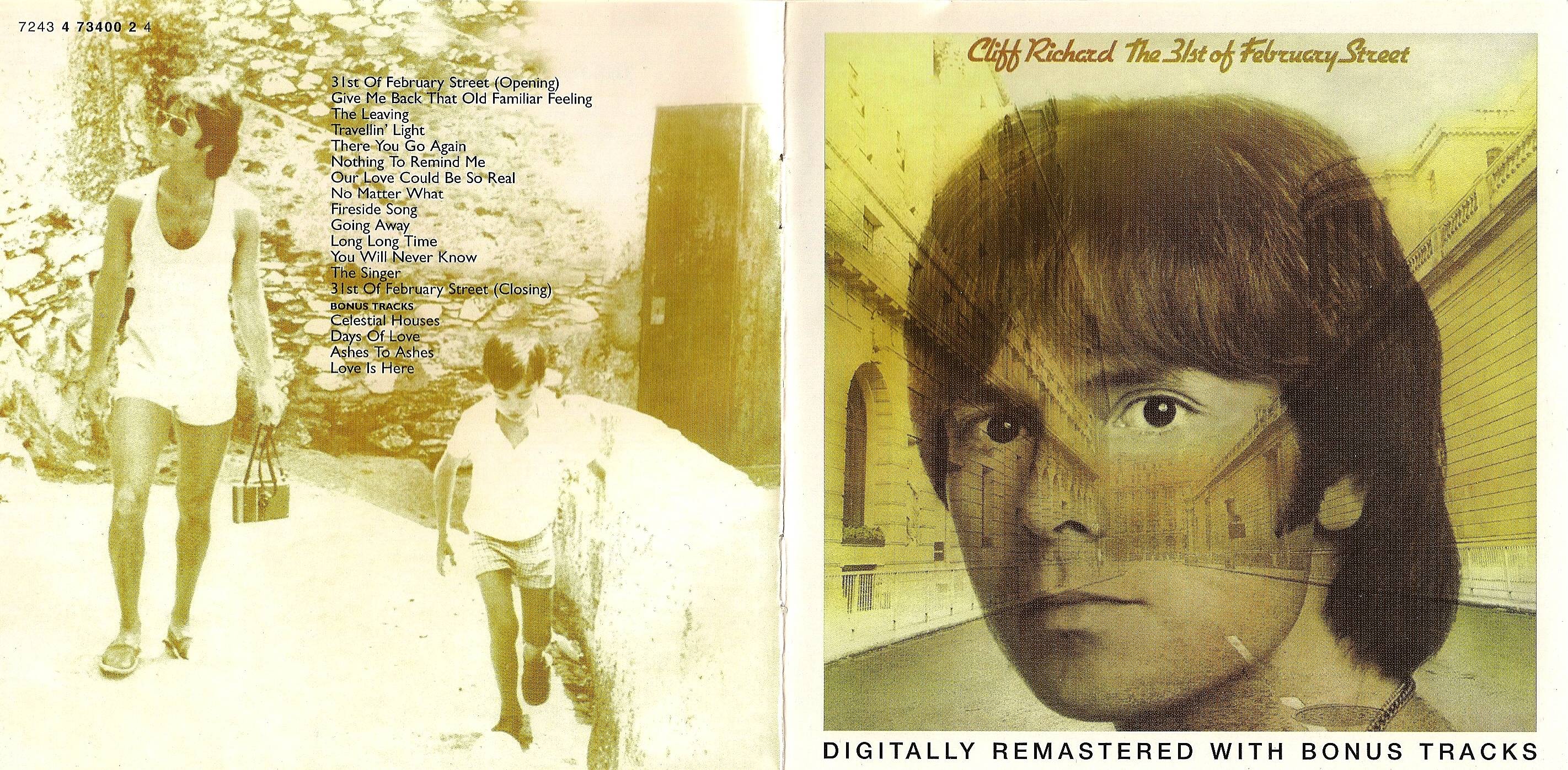 Cliff Richard The 31st Of February Street : Front